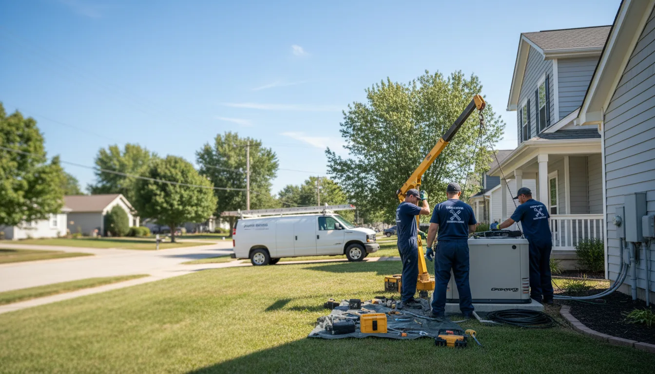 Generator Installation in Galesburg, KS near me